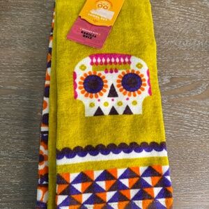 NEW 2 Target 2 Pk Día de Muertos 2pk Kitchen Towels